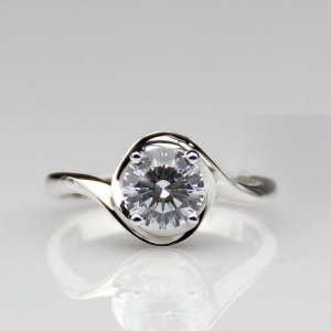 Buy 1 ct Moissanite Rings